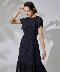 レースコンビティアードワンピース / GRACE CONTINENTAL | GRACE レースコンビティアードワンピース / GRACE CONTINENTAL | GRACE