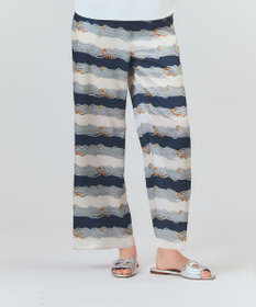 GRACE CONTINENTAL ロープボーダーパンツ