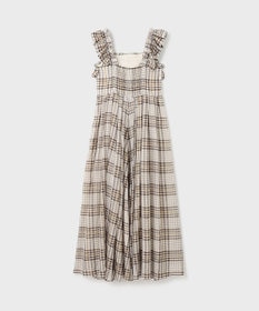 GRACE CONTINENTAL チェックサッカーワンピース