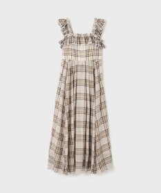 GRACE CONTINENTAL チェックサッカーワンピース