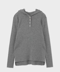 GRACE CONTINENTAL メリノウールリブフーディー