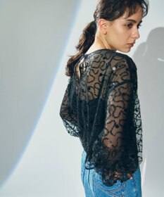 GRACE CONTINENTAL / グレースコンチネンタル スパンコールリブトップ スパンコールヤーントップ / GRACE CONTINENTAL | GRACE