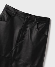 GRACE CONTINENTAL フェイクレザータイトスカート
