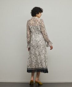 GRACE CONTINENTAL ドロストティアードフレアワンピース