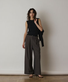 GRACE CONTINENTAL モノグラムニットトップ