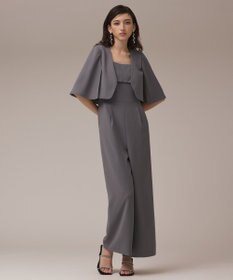 GRACE CONTINENTAL ケープボレロ グレー