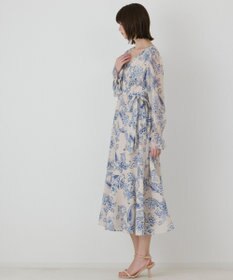 GRACE CONTINENTAL ペイズリーカシュクールワンピース