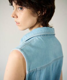 GRACE CONTINENTAL デニムストレートロングワンピース2