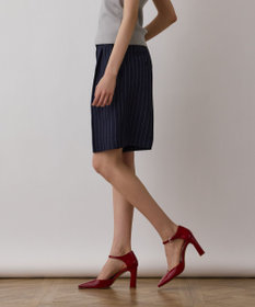 GRACE CONTINENTAL ストライプショートパンツ