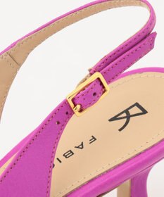 GRACE CONTINENTAL FABIO RUSCONI スクエアバックルサンダル