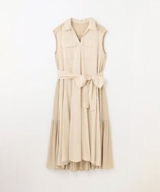 GRACE CONTINENTAL ティアードコンビシャツワンピース