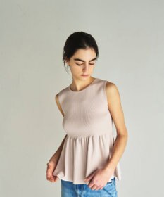 GRACE CONTINENTAL 刺繍ケープニットトップ