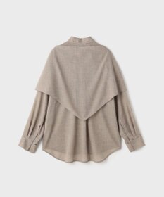 GRACE CONTINENTAL ストール付シャツ