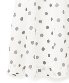 GRACE CONTINENTAL シアードットプリントスカート
