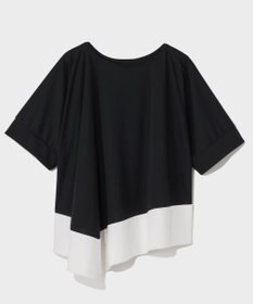 GRACE CONTINENTAL バイカラーアシメトップ