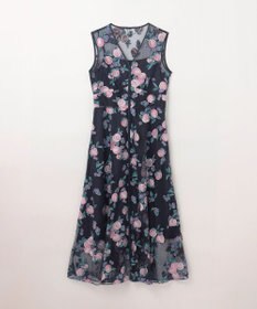 GRACE CONTINENTAL サマーフルーツ刺繍ワンピース