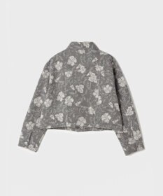 GRACE CONTINENTAL ボタニカルジャガードジャケット
