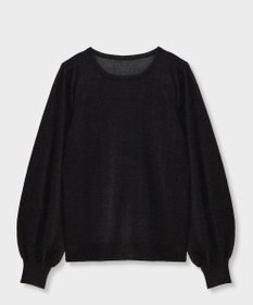 GRACE CONTINENTAL シアーラメニットトップ