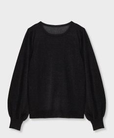 GRACE CONTINENTAL シアーラメニットトップ