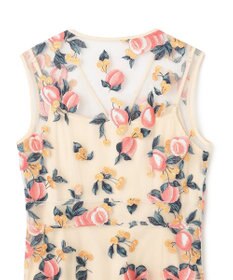 GRACE CONTINENTAL サマーフルーツ刺繍ワンピース