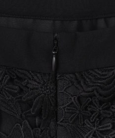 GRACE CONTINENTAL ケミカルフラワーレースワンピース