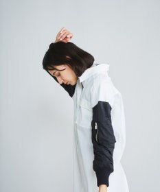 タグ付き　完売品　Diagram タフタコンビシャツワンピース　36 美品 グレースコンチネンタル タフタ コンビ シャツワンピース