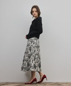 GRACE CONTINENTAL セーラーカラーニットトップ