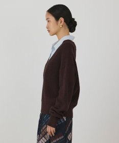 GRACE CONTINENTAL シャツカラーニットトップ