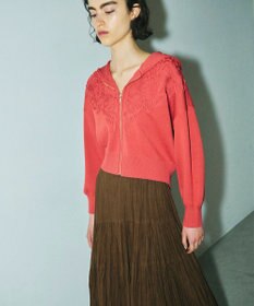 コード刺繍ニットパーカー / GRACE CONTINENTAL | GRACE