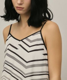 GRACE CONTINENTAL キカプリントキャミワンピース