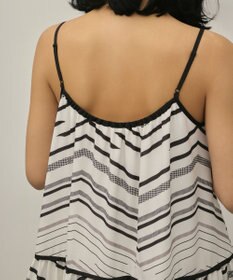 GRACE CONTINENTAL キカプリントキャミワンピース