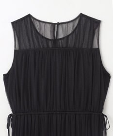 GRACE CONTINENTAL チュールティアードワンピース