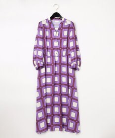 サテンジオメトリックドレス / GRACE CONTINENTAL | GRACE CONTINENTAL  