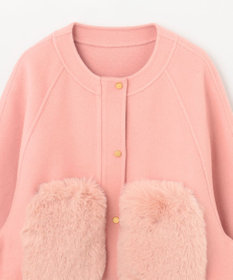 GRACE CONTINENTAL ファーポケットリバージャケット