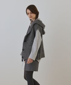 GRACE CONTINENTAL ラメニットベスト