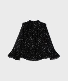 GRACE CONTINENTAL ラッフルドットトップ