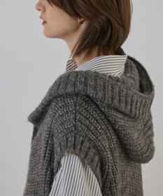 GRACE CONTINENTAL ラメニットベスト