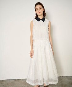 GRACE CONTINENTAL シアージャガード トップ