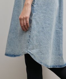 GRACE CONTINENTAL ニットスリーブデニムワンピース