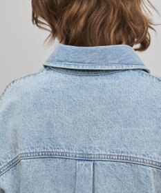 GRACE CONTINENTAL ニットスリーブデニムワンピース