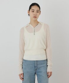 GRACE CONTINENTAL アルパカポロニットトップ