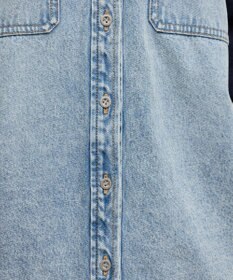 GRACE CONTINENTAL ニットスリーブデニムワンピース