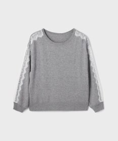 GRACE CONTINENTAL レーススリーブトップ