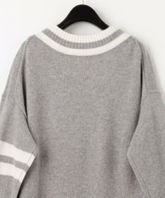 グレースコンチネンタル ケーブルニットフード付き ロングワンピース♡白Mサイズ グレースコンチネンタル ケーブルニットフード付き ロング