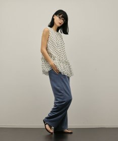 GRACE CONTINENTAL チュールティアードブラウス