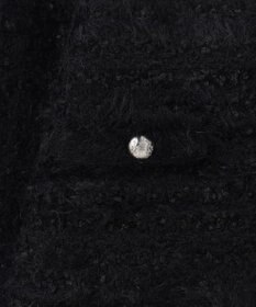 GRACE CONTINENTAL フェザーツイードニットカーディガン