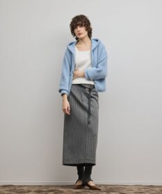 GRACE CONTINENTAL フェザーニットパーカー