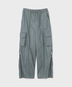 GRACE CONTINENTAL ナイロンジップカーゴパンツ