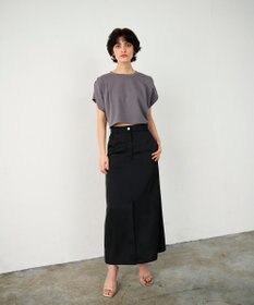 GRACE CONTINENTAL タックショートトップ