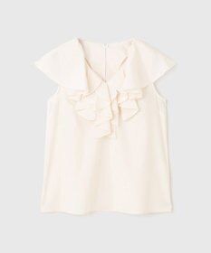 GRACE CONTINENTAL フリルカラートップ